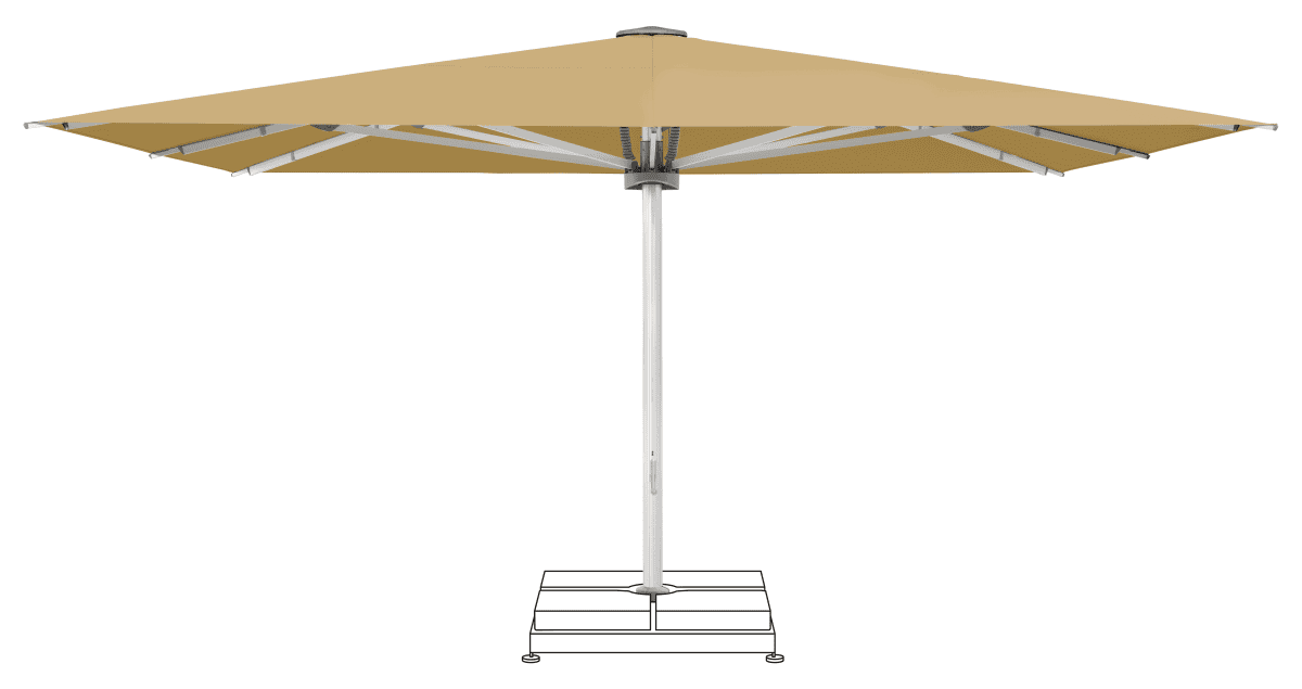 Glatz Parasol PALAZZO Noblesse carre Cat.5 618 Dijon