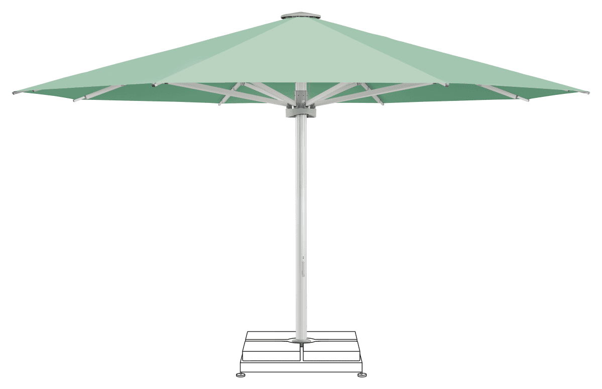 Glatz Parasol PALAZZO Noblesse rond Cat.5 581 Jade