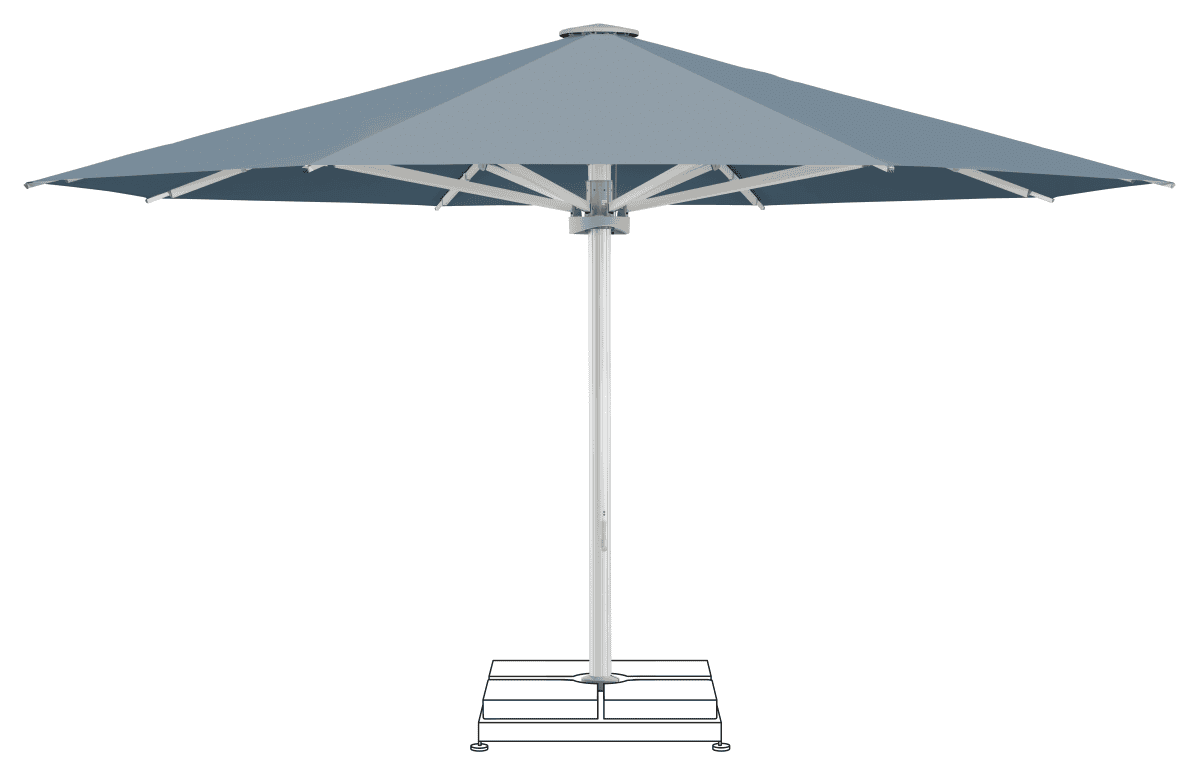 Glatz Parasol PALAZZO Noblesse rond Cat.5 603 Horizon