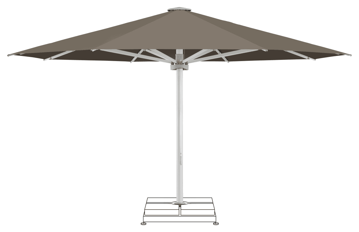 Glatz Parasol PALAZZO Noblesse rond Cat.5 611 Sandstone
