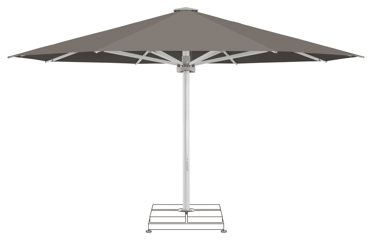 Glatz Parasol PALAZZO Noblesse rond Cat.5 806 Forge