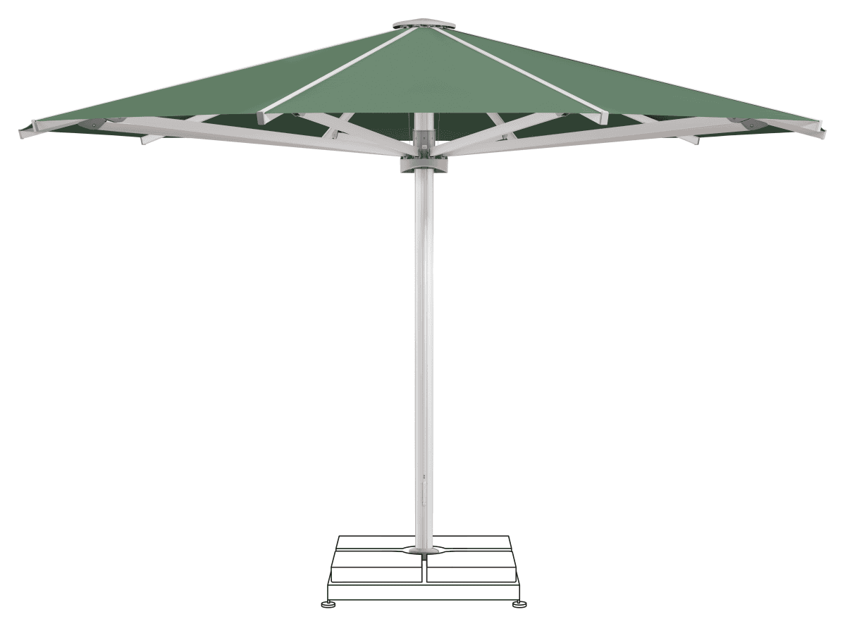Glatz Parasol PALAZZO Royal rond Cat.5 677 Nile