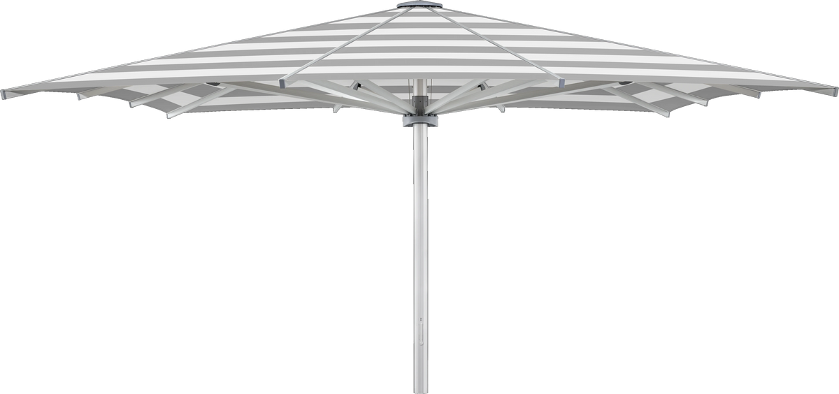 Glatz Parasol PALAZZO Royal carre Cat.5 555 Grey Stripe