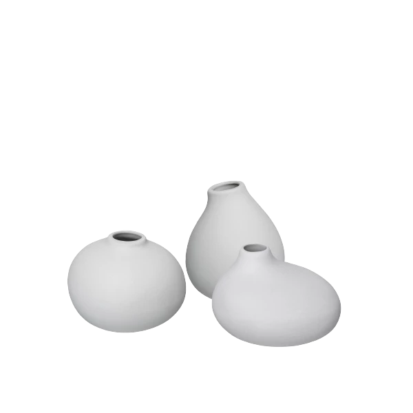 Blomus Nona Set 3 vases Unicolores