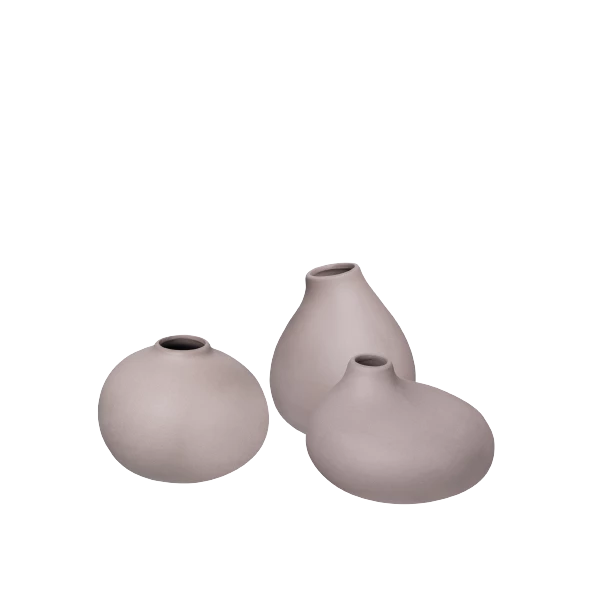 Blomus Nona Set 3 vases Unicolores