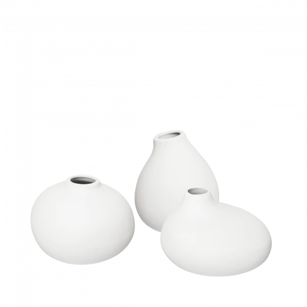 Blomus Nona Set 3 vases Unicolores