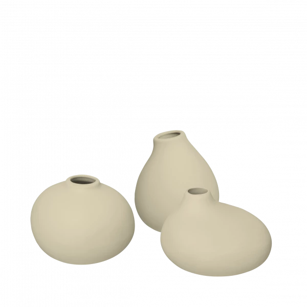 Blomus Nona Set 3 vases Unicolores
