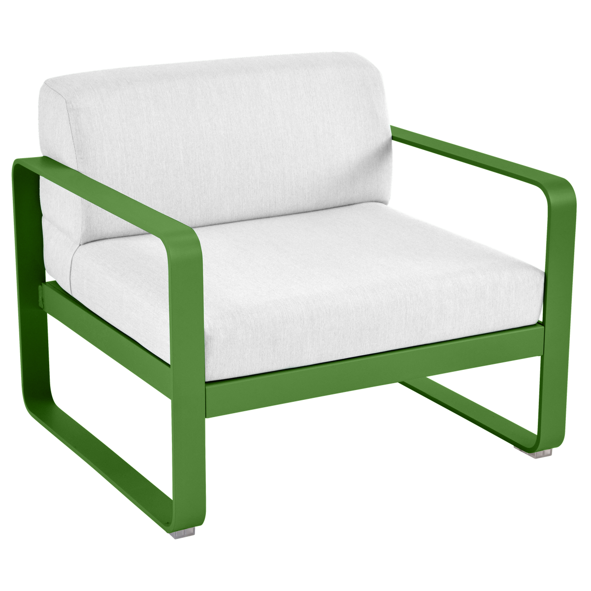 Fermob Bellevie Fauteuil Vert croquant G7 / Blanc grisé 81