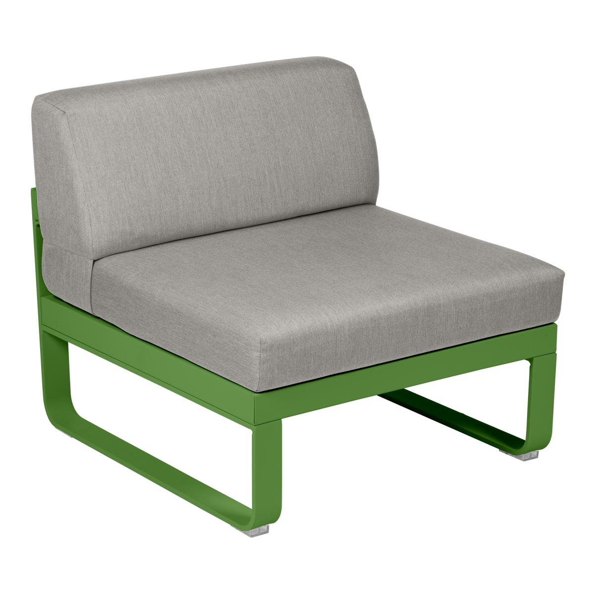 Fermob Bellevie Module central 1 place Vert croquant G7 / Taupe grisé B8