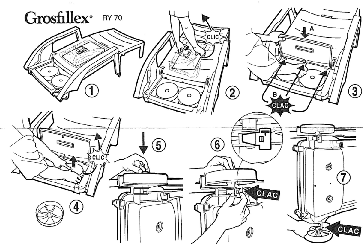 Grosfillex Fidji II Folding Sunlounger