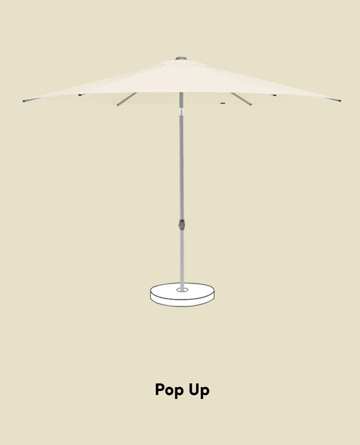 Suncomfort by Glatz Toile de rechange pour Parasol Pop Up