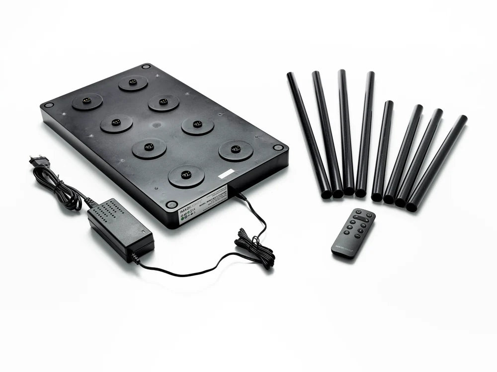 Imagilights Multi-chargeur pour 8 lampes avec 2 télécommandes