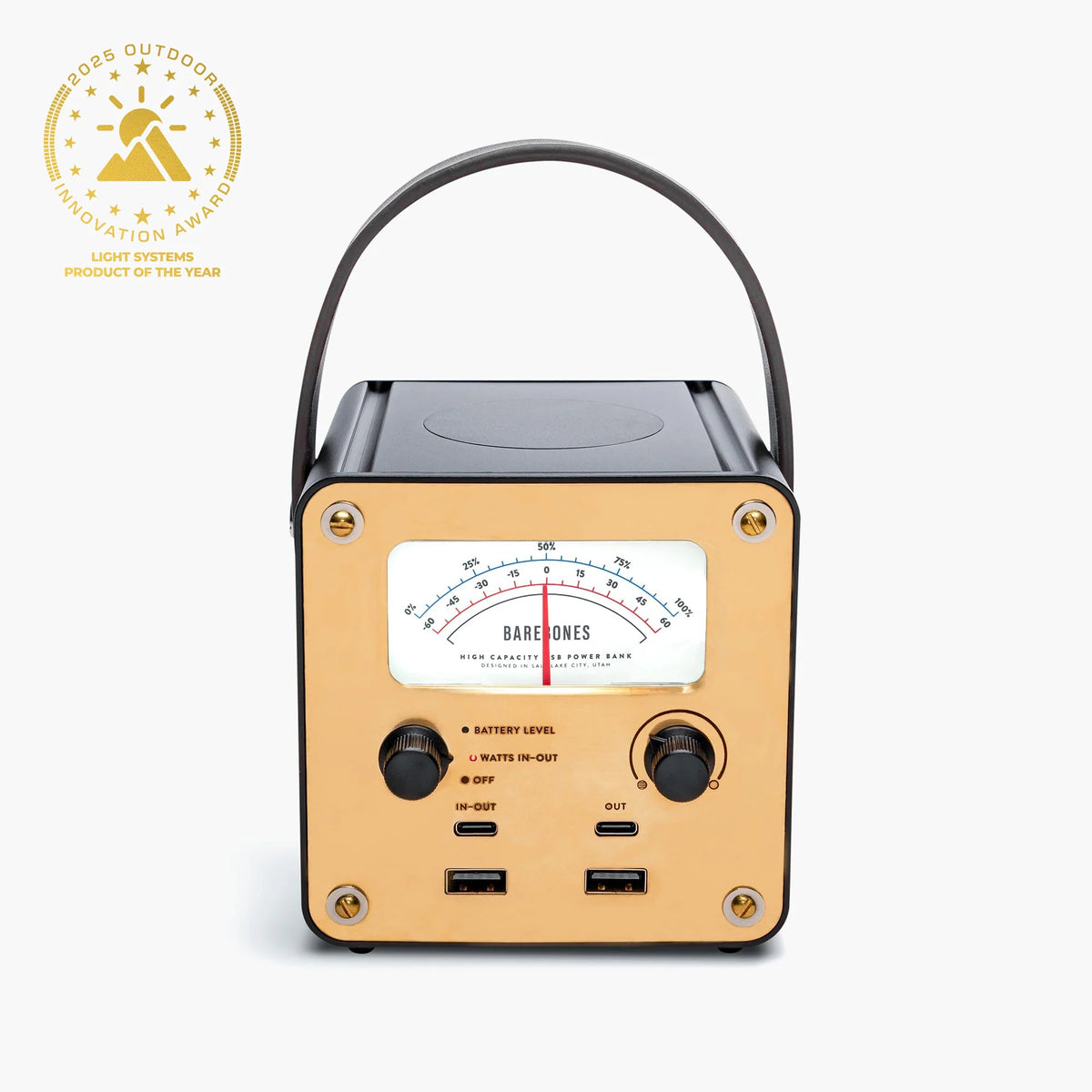 Barebones Block Tower Power Station Power Bank 24,000 mAh, 60 W, 88.80 Wh