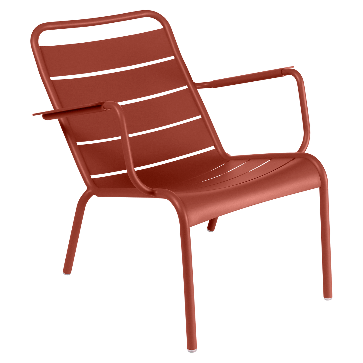 Fermob Luxembourg Fauteuil bas Ocre rouge 20