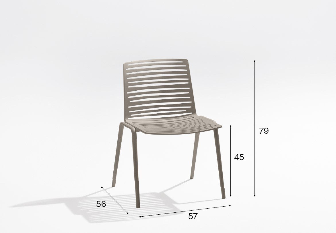 Fast Zebra Chaise repas
