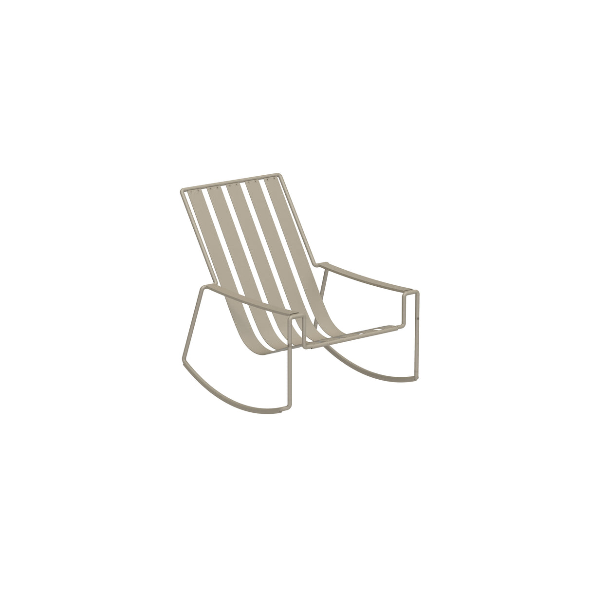 Royal Botania Strappy STP R Rocking chair, straps and cushion extra