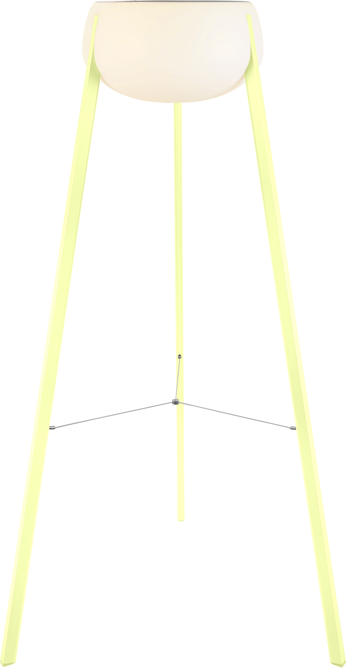 Fermob Yunos Lampadaire Solaire sans fil Citron givré A6