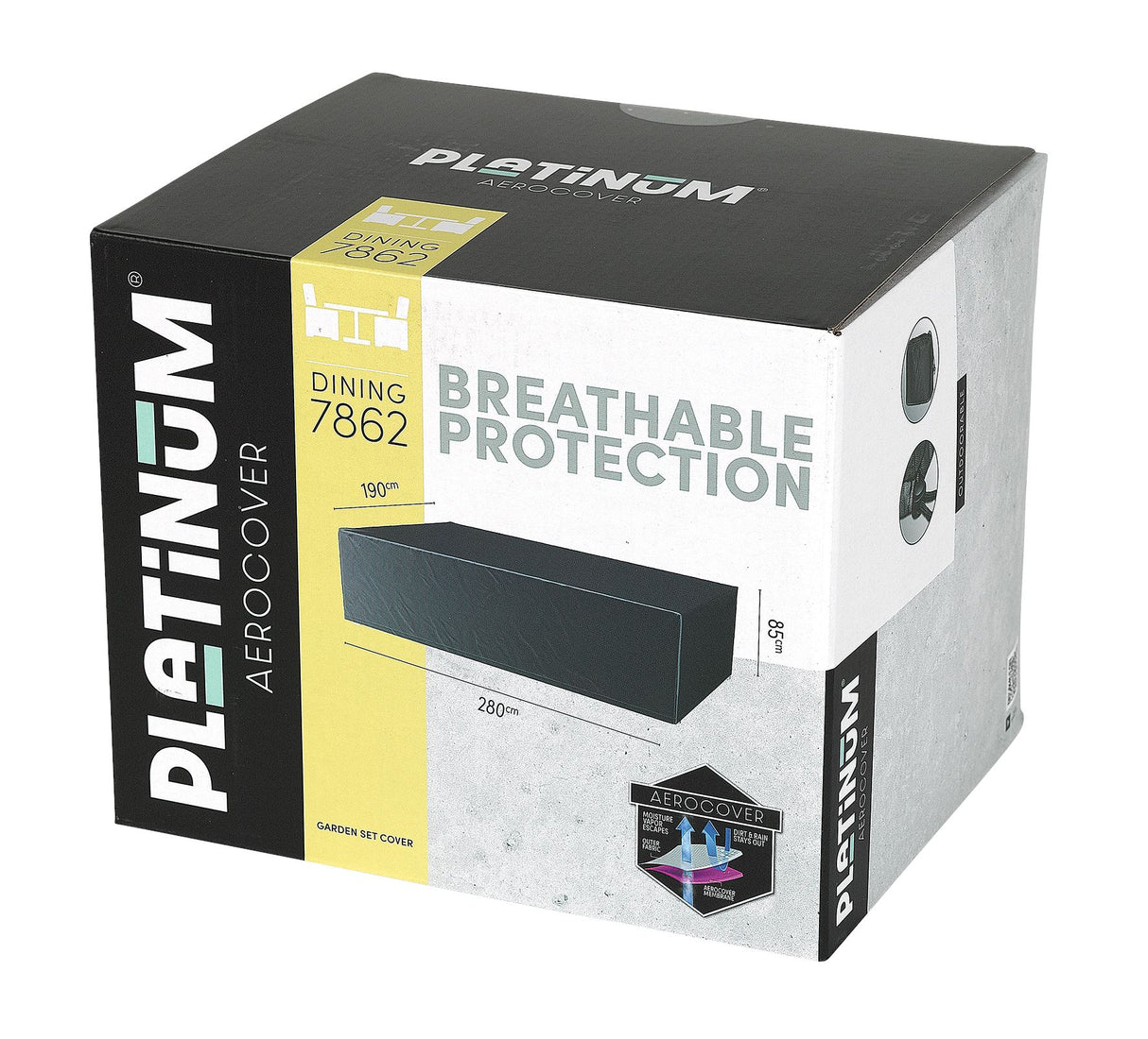 Aerocover Housse de protection pour ensemble 280x190cm H:85cm