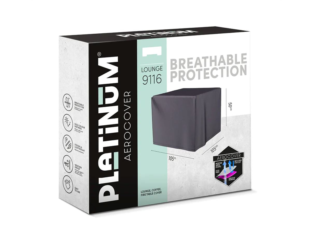 Aerocover Housse de protection pour tables basses 105x105cm H:50cm