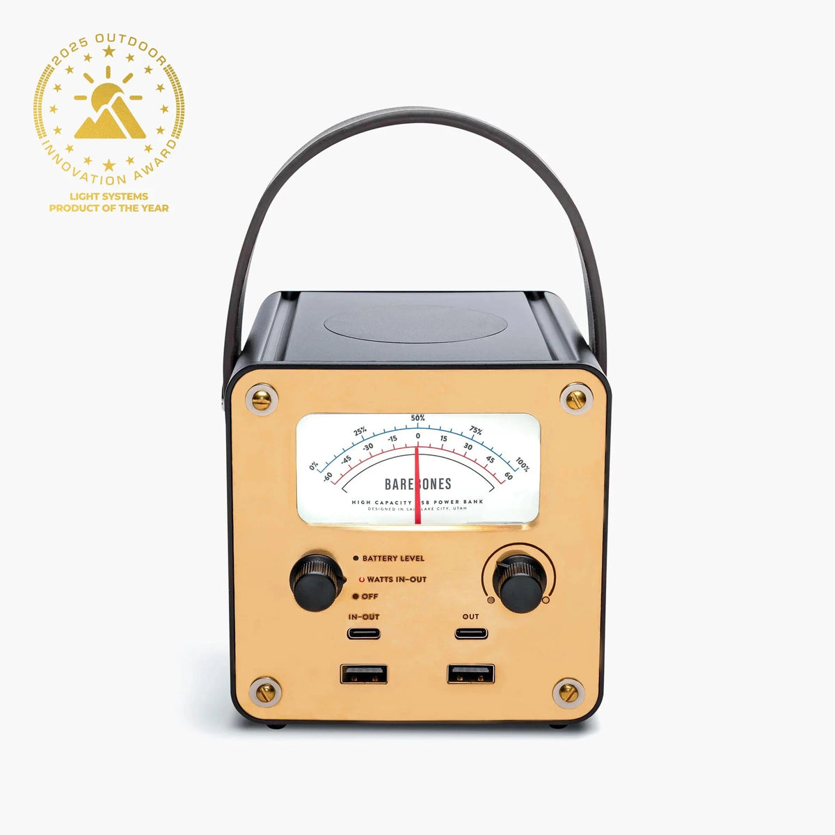 Barebones Block Tower Power Station Power Bank 24000 mAh, 60 W, 88.80 Wh