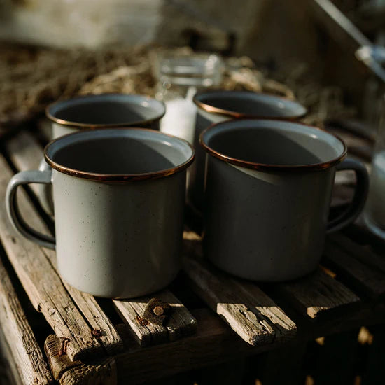 Barebones Enamel Cup Set Ensemble de 2 tasses 473ml