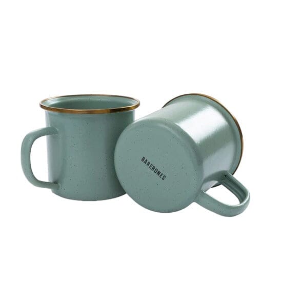 Barebones Enamel Cup Set Ensemble de 2 tasses 473ml Mint