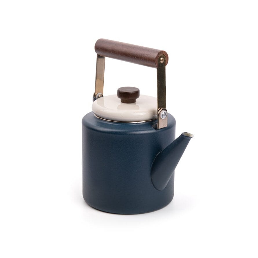 Barebones Enamel Kettle Bouilloire 2.3l 2-Tone indigo blue