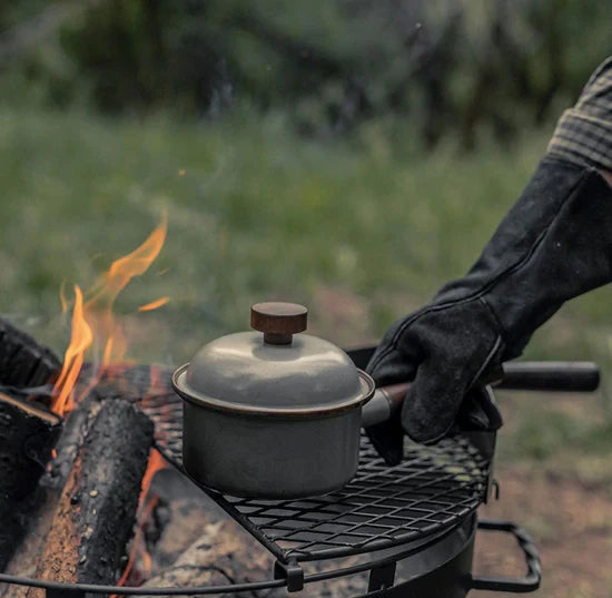 Barebones Enamel Saucepan Casserole