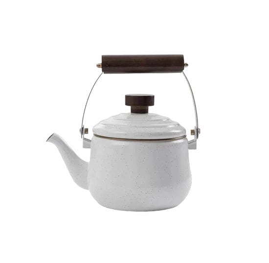 Barebones Enamel Teapot Théière 1.5l Eggshell