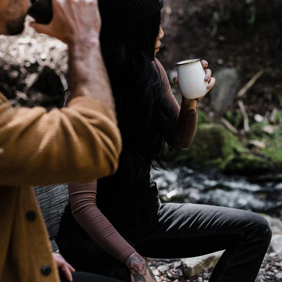 Barebones Enamel Tumbler Set Ensemble de 2 gobelets 473ml