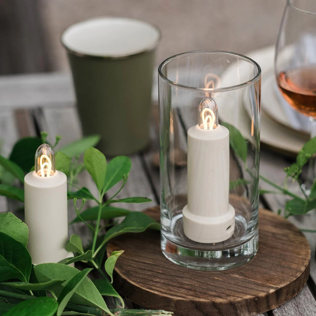 Barebones Flameless Candle bougie électrique sans fil USB