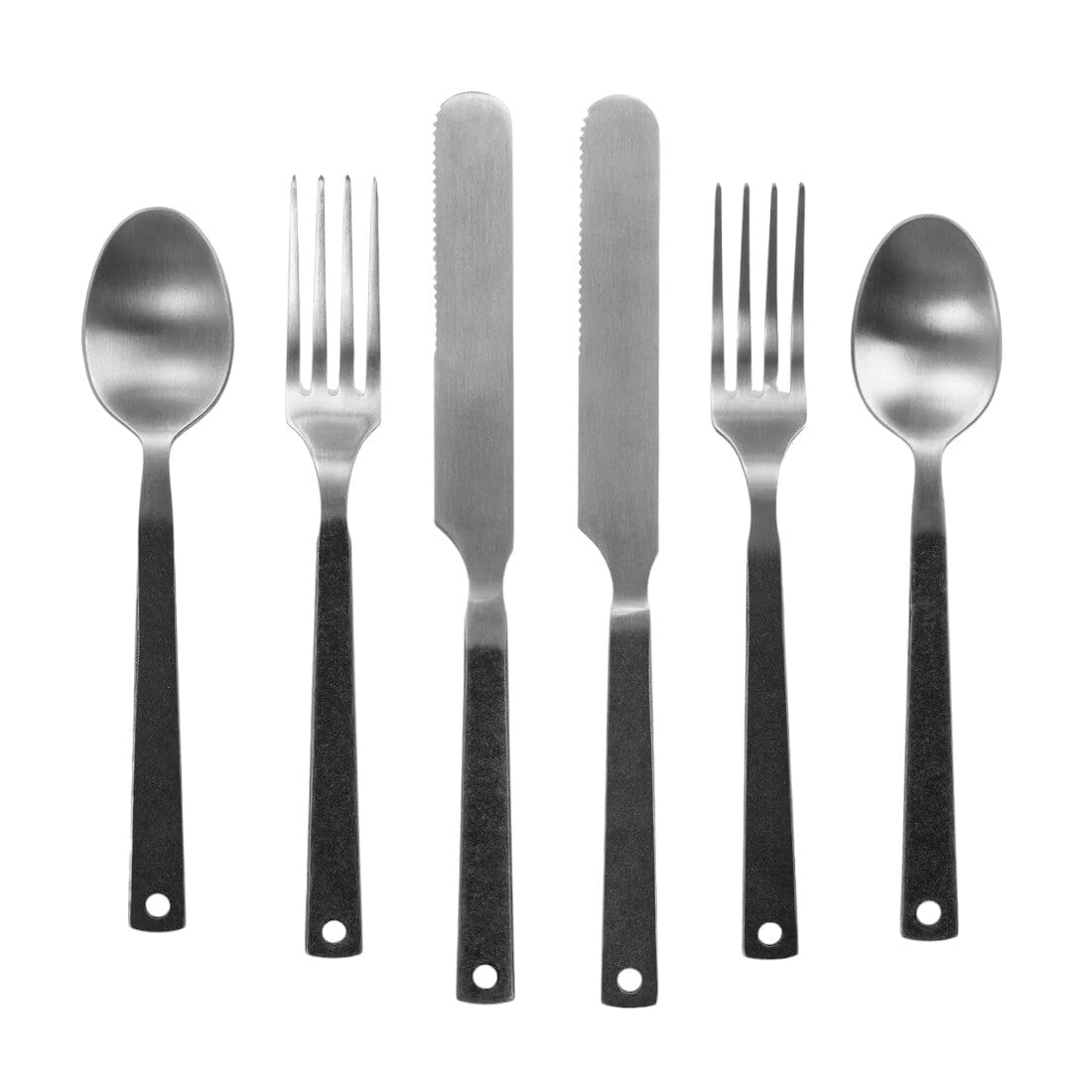Barebones Flatware Set Ensemble Couverts Polished