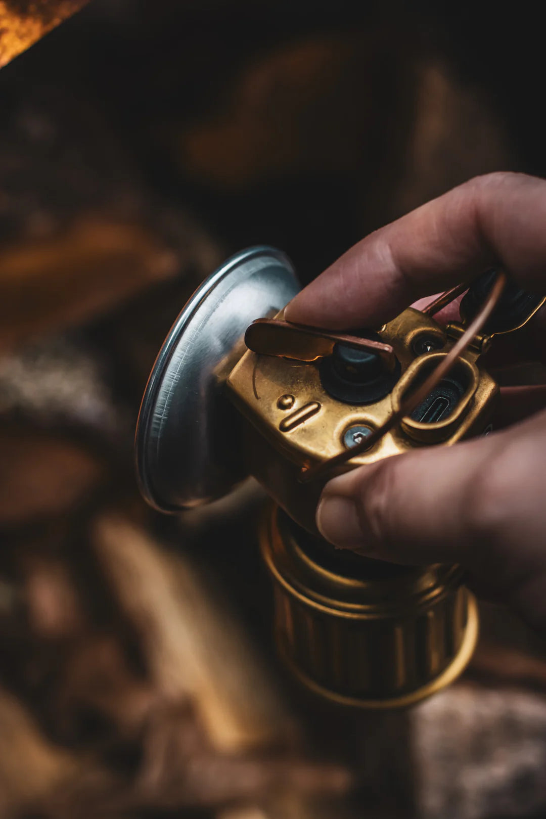 Barebones Miners Lantern lampe sans fil USB