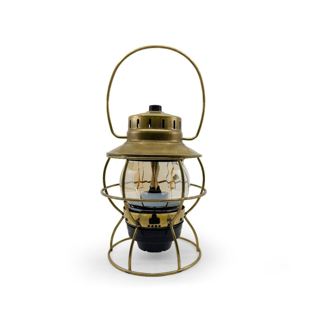 Barebones Railroad Lantern lampe sans fil Brass
