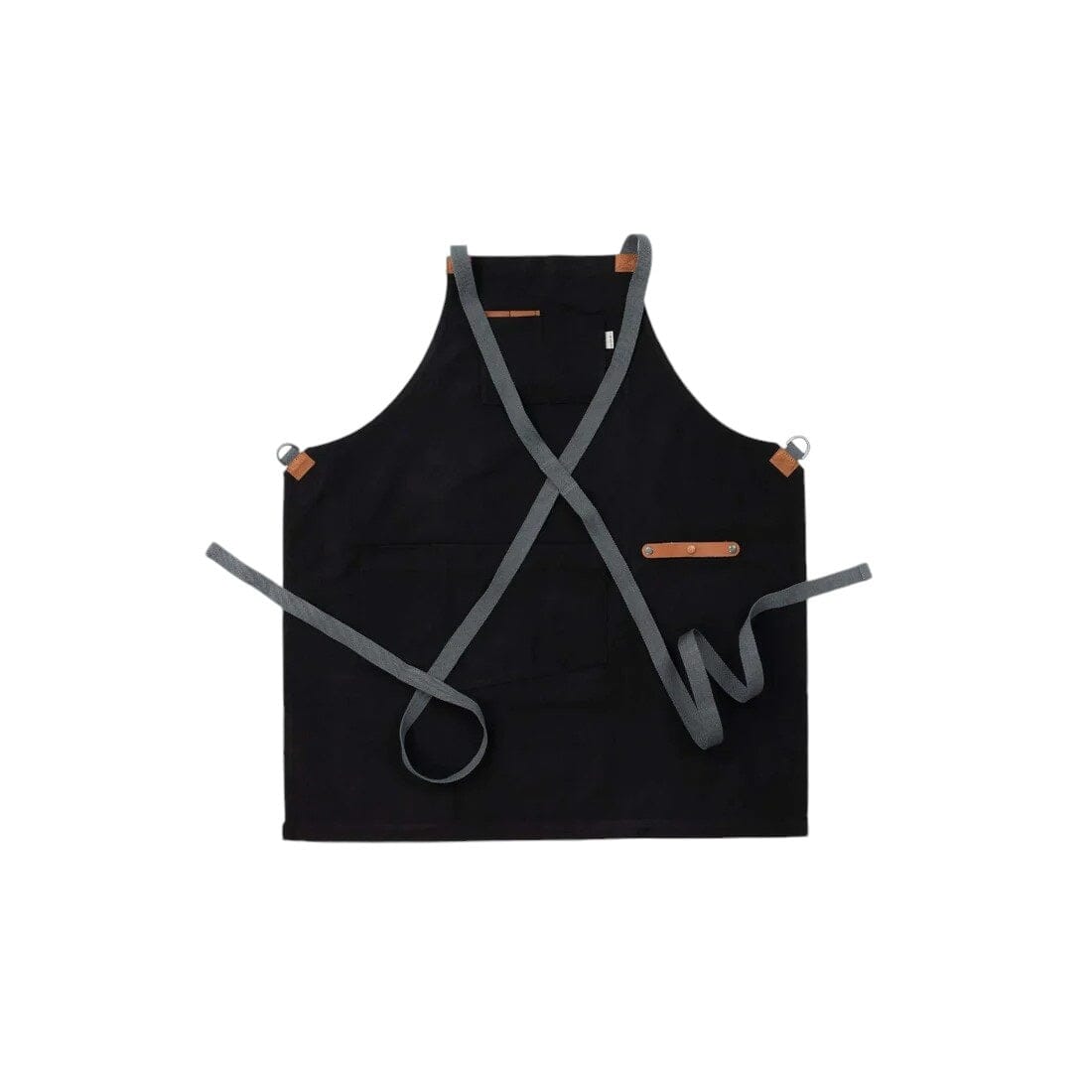 Barebones Tablier de cuisine en coton Charcoal