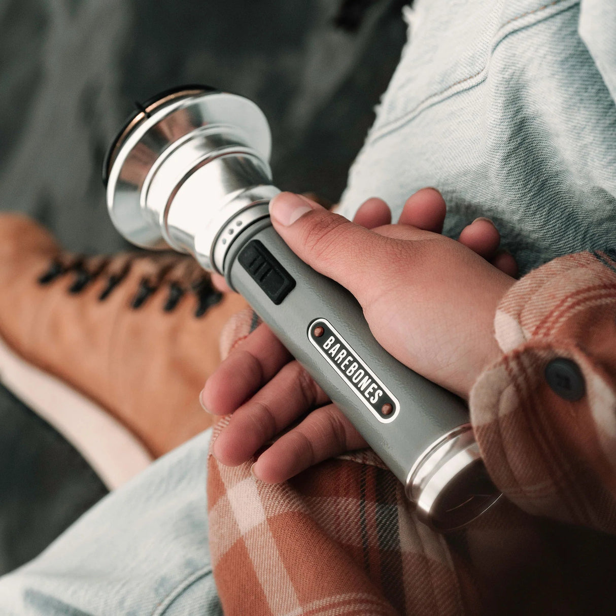 Barebones Vintage Flashlight Lampe de poche retro