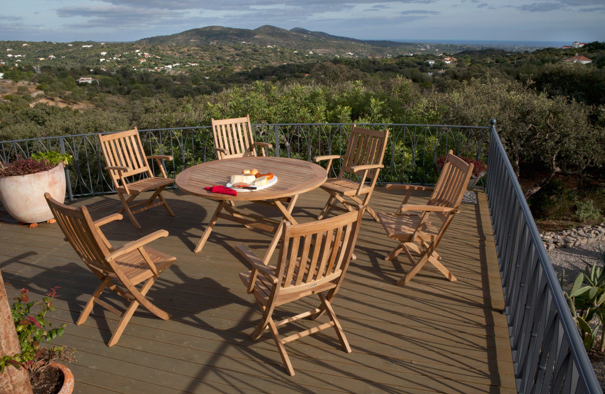 Barlow Tyrie Ascot Fauteuil repas pliant