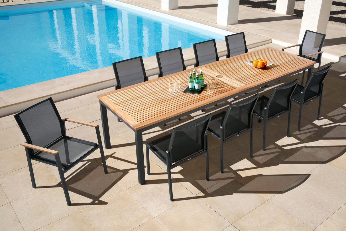Barlow Tyrie Aura Dining Table 300 (300x101cm) Plateau Teck
