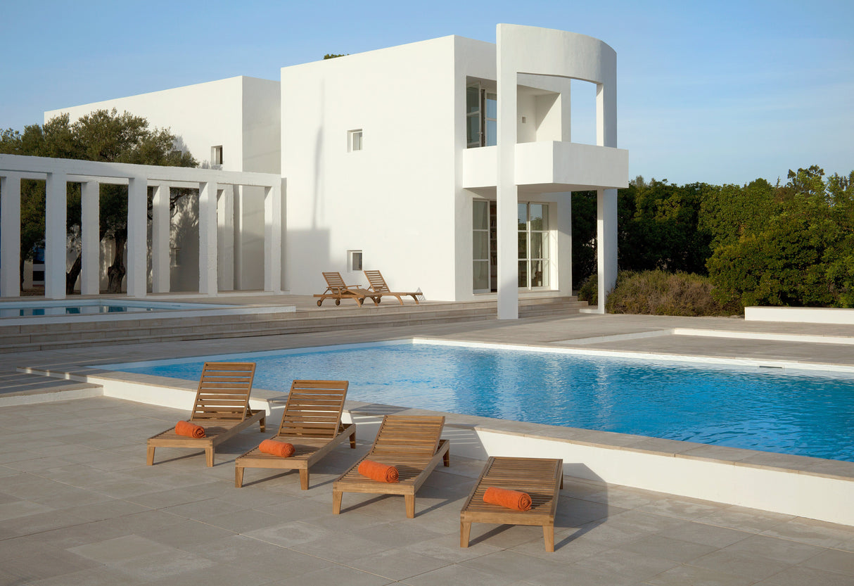 Barlow Tyrie Capri Chaise longue - Base