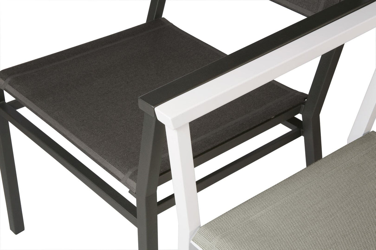 Barlow Tyrie Equinox Dining Fauteuil repas inox laqué