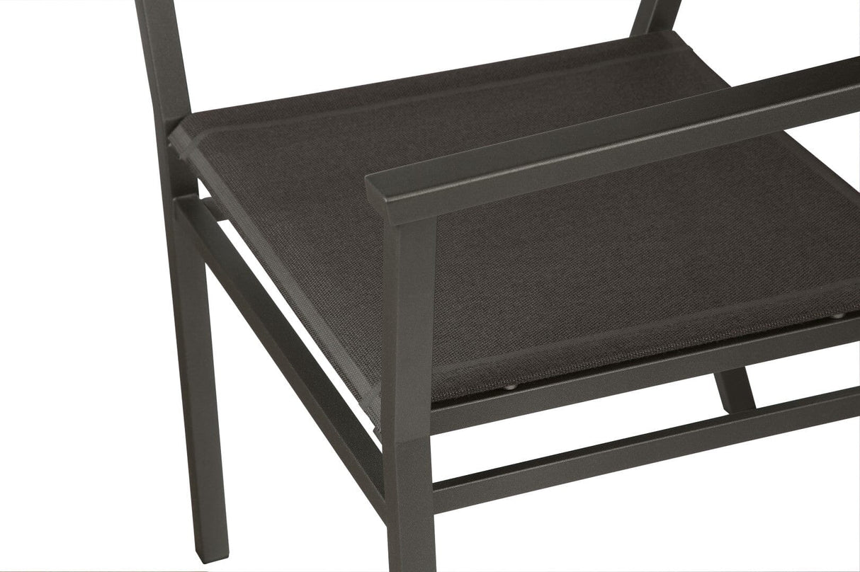 Barlow Tyrie Equinox Dining Fauteuil repas inox laqué