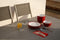 Barlow Tyrie Equinox Dining Table 150 (150x100cm) inox laqué - Plateau céramique 