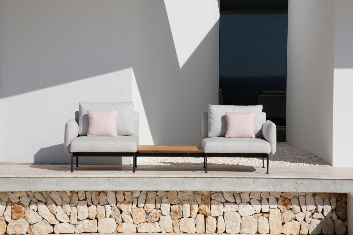 Barlow Tyrie Layout Deep Seating Solo Set - avec coussins