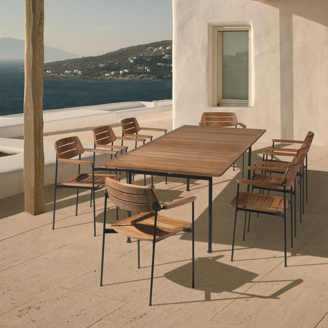 Barlow Tyrie Layout Dining Fauteuil repas empilable