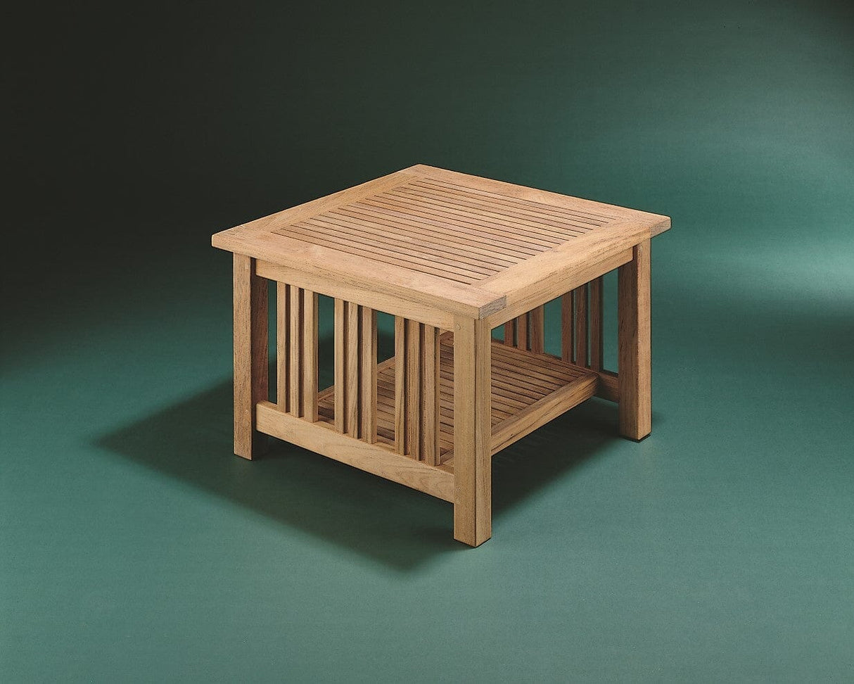 Barlow Tyrie Mission Low Table 60 Square - Table basse 59x59cm H:39cm