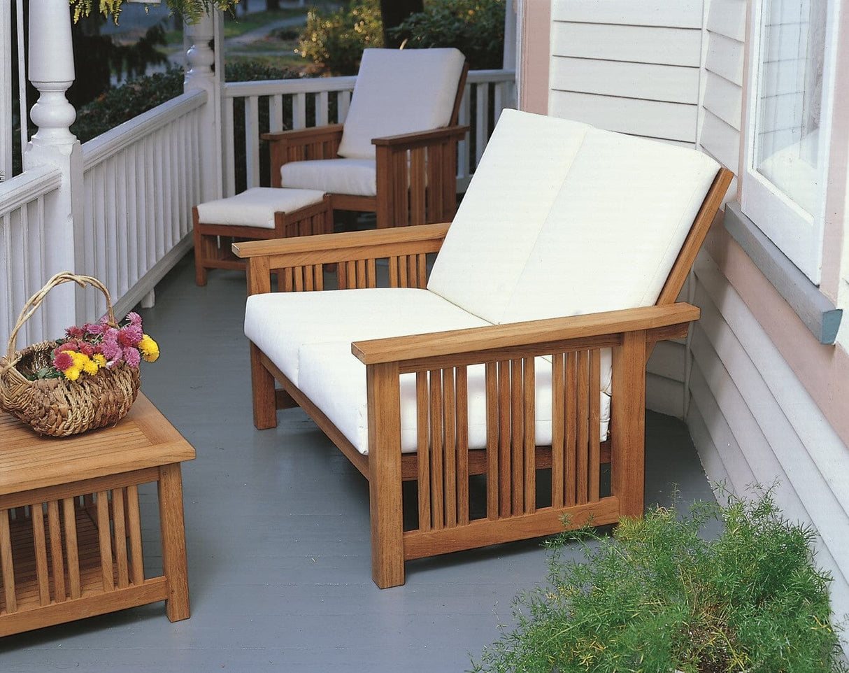 Barlow Tyrie Mission Low Table 60 Square - Table basse 59x59cm H:39cm