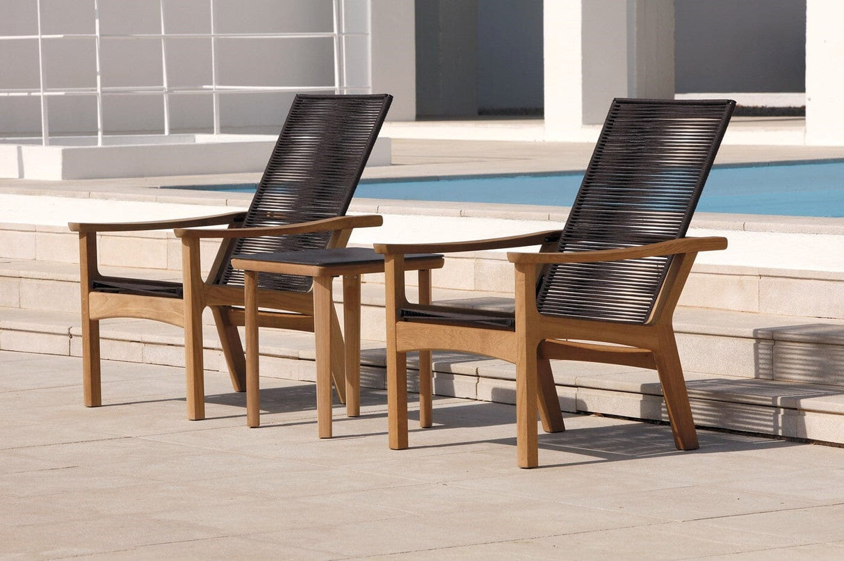 Barlow Tyrie Monterey Fauteuil Club lounge avec cordes (coussins en sus)