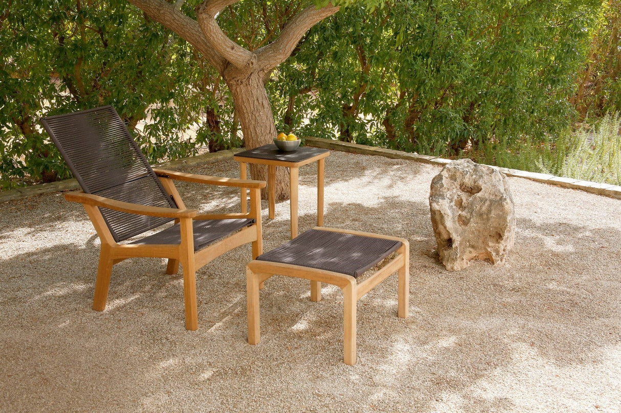 Barlow Tyrie Monterey Table basse 50 Square- Table basse 50x50cm H:55cm