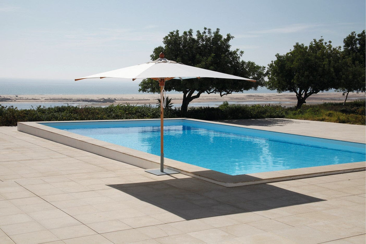 Barlow Tyrie Napoli Parasol 300x300cm - Mât Ø61mm