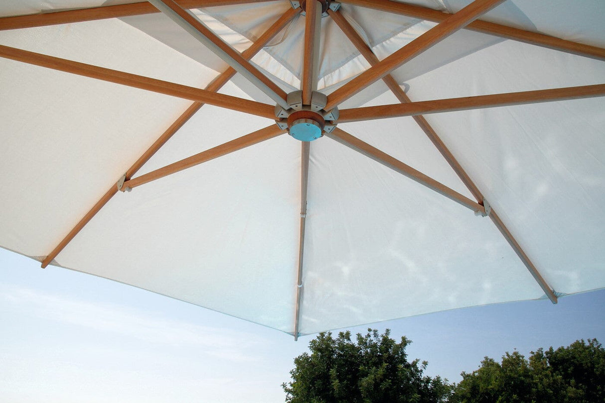 Barlow Tyrie Napoli Parasol Cantilever 350x350cm à mât déporté